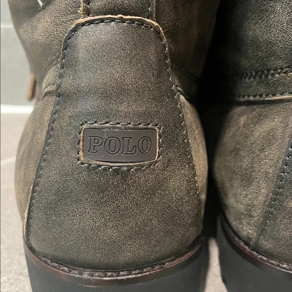 Polo Ralph Lauren Ranger Air Division Boots Faux Shearling Mens Size 12